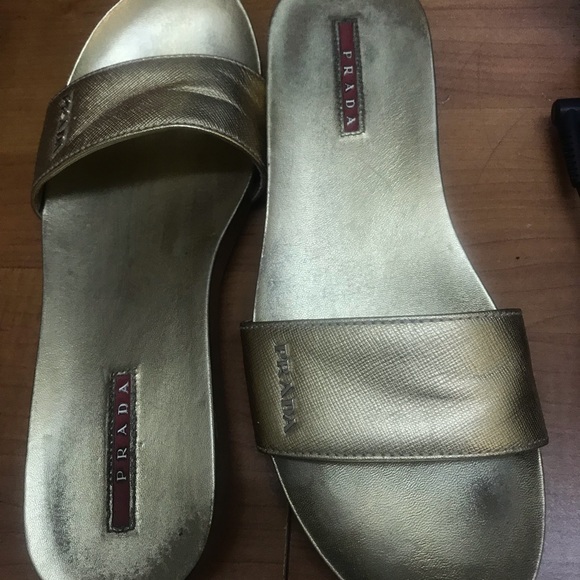 💕Prada slide in sandals💕 - Picture 3 of 4
